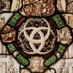 Emblème d'Henri II dans la version des 3 croissants entrelacés